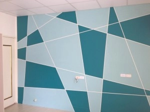 台中室內裝修，室內牆面粉刷幾何